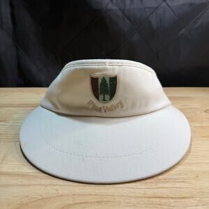 Pine Valley Green Texace Tour Visor Rare Golf Club Vintage Hat Cap-Made In USA